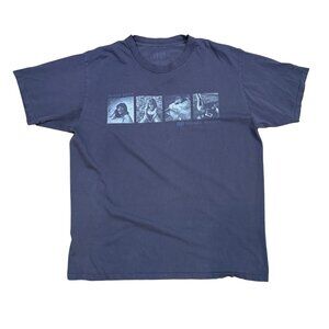 Taylor Swift 1989 Taylor’s Version Charcoal Photo T-shirt Size XL Distressed Ban